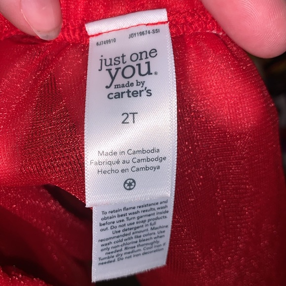 Carter’s red sheer tulle 2T skirt - Picture 5 of 5